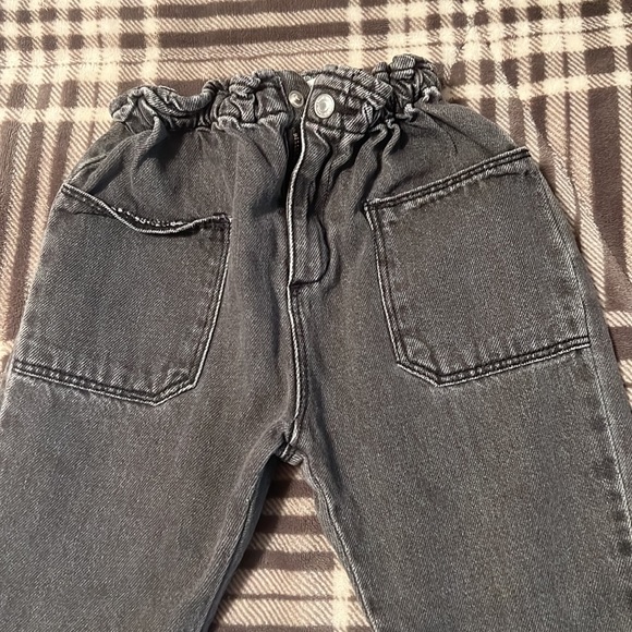 Zara black washed high waist jeans - Picture 2 of 4